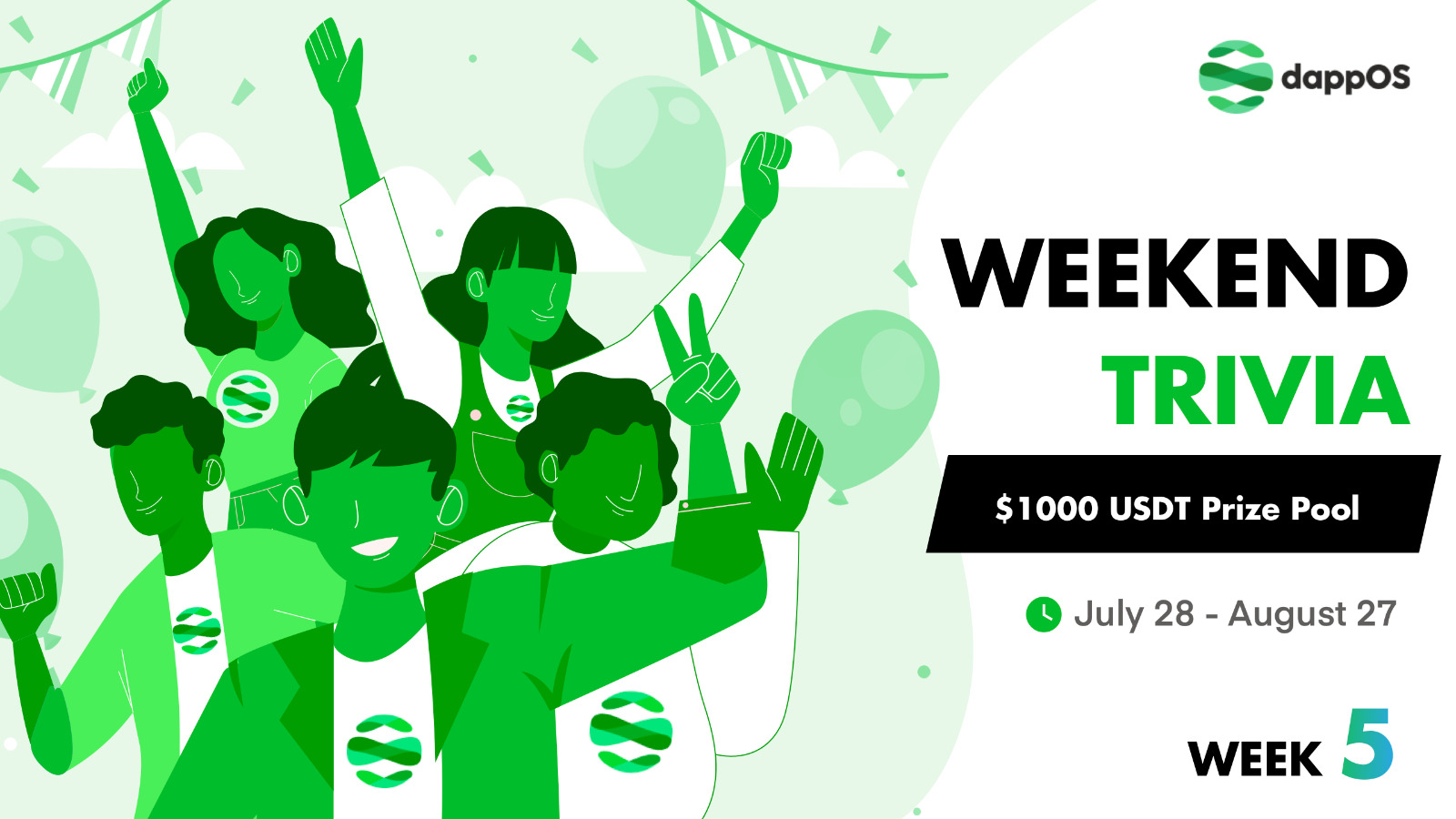 dappOS Weekend Trivia - Week 5