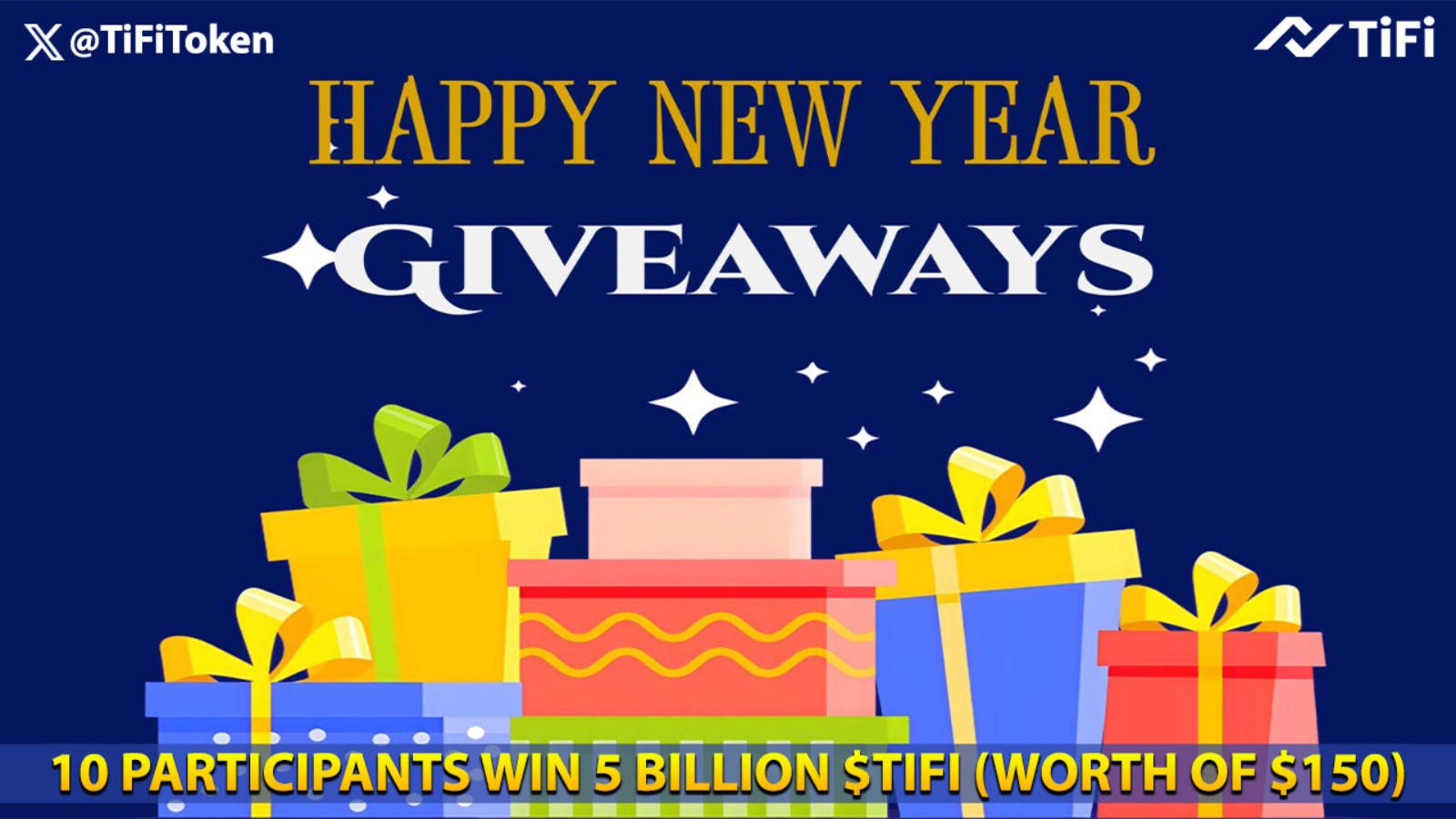 🎁 TiFi Happy New Year Giveaway!