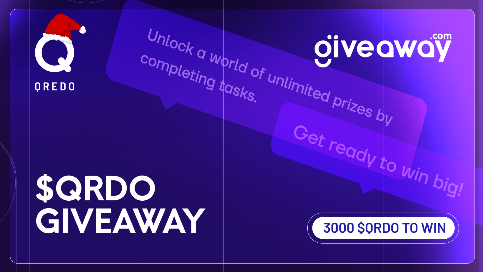 Qredo Network - 3000 $QRDO Giveaway