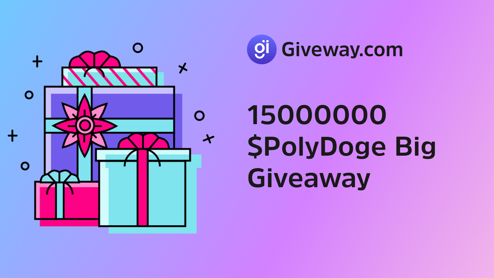 15000000 $PolyDoge Big Giveaway
