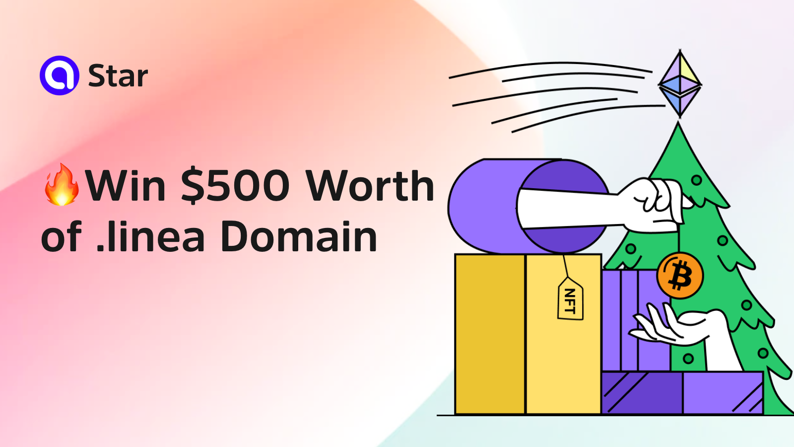 🔥Win $500 Worth of .linea Domain