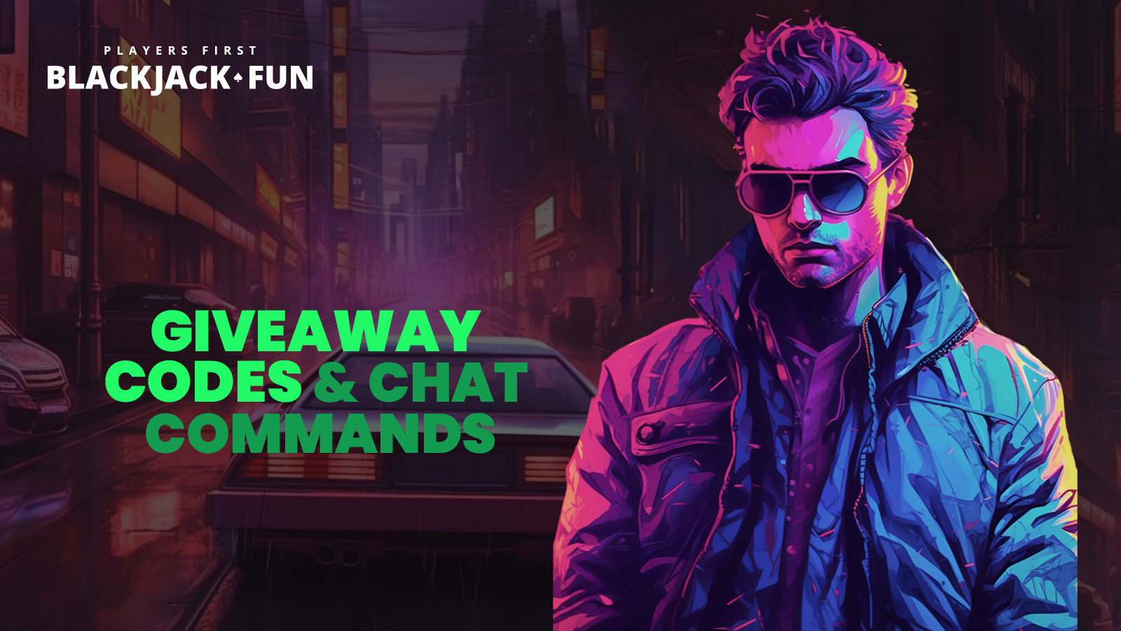 Blackjack.fun GIVEAWAY CODES & CHAT COMMANDS
