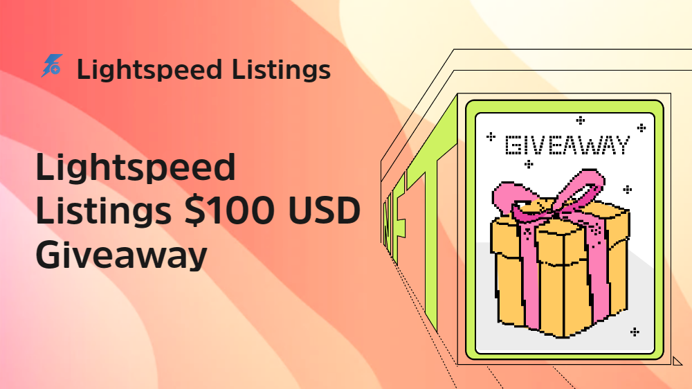 Lightspeed Listings $100 USD Giveaway