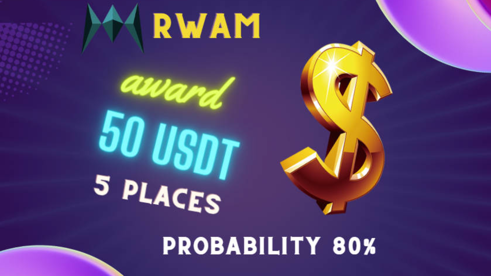 50 USDT Limited Time Sweepstakes