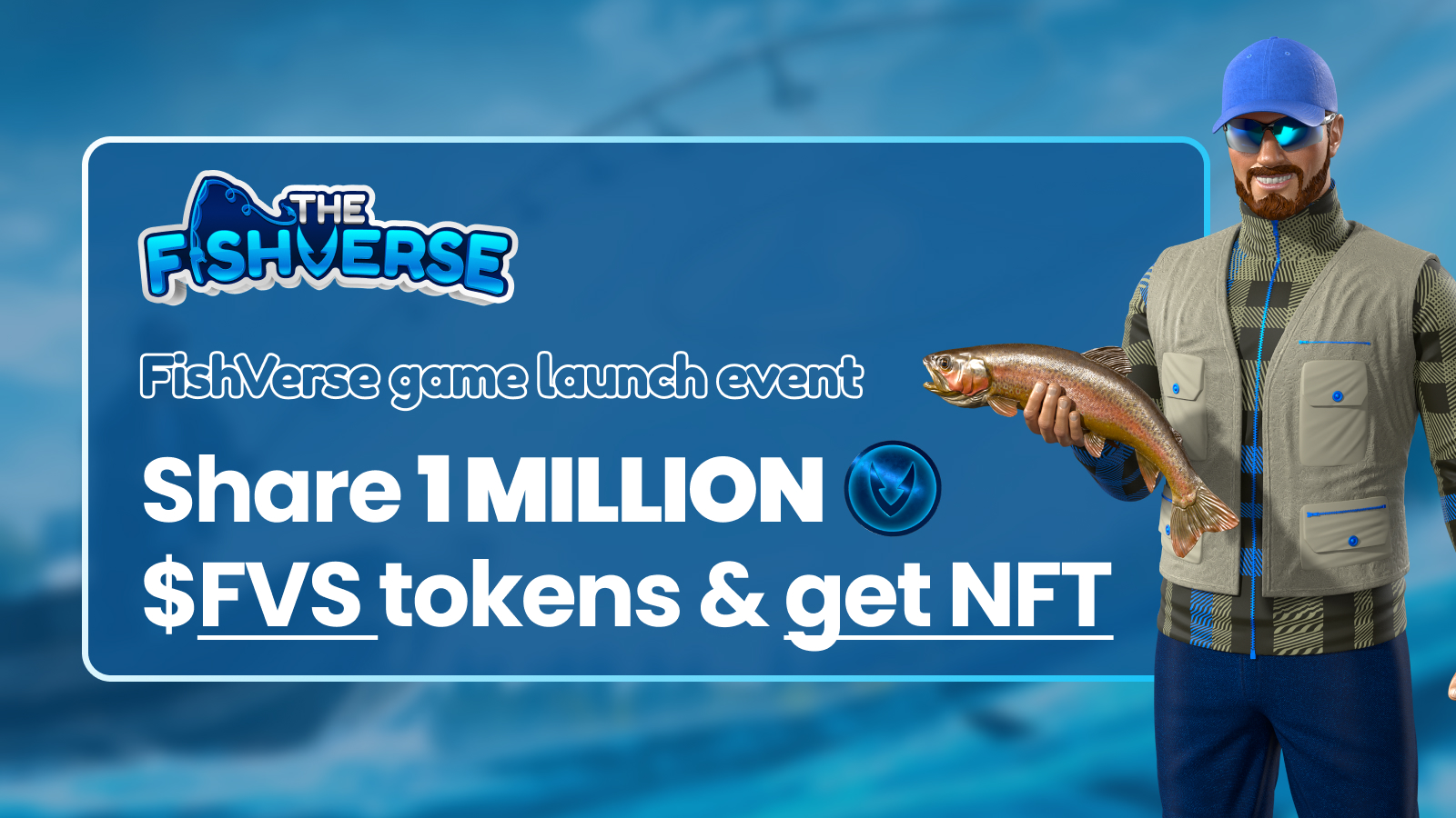 🌊FishVerse's Massive Giveaway! Share a 1.000.000 $FVS token prize pool. Additionally, every participant will get FishVerse NFT!! 🚀
