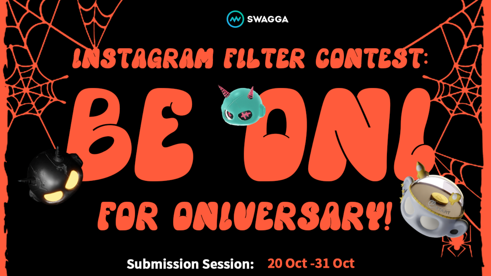 Join The Instagram Filter Contest: Be ONI for ONIversary!