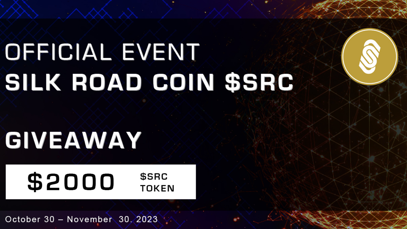Silk Road Coin $SRC Giveaway