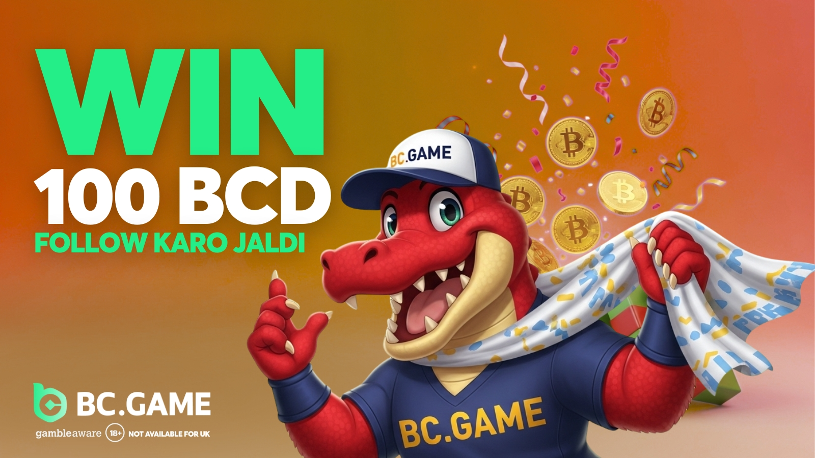 BC.GAME India: $100 BCD Ki Dhamakedaar Masti 💥