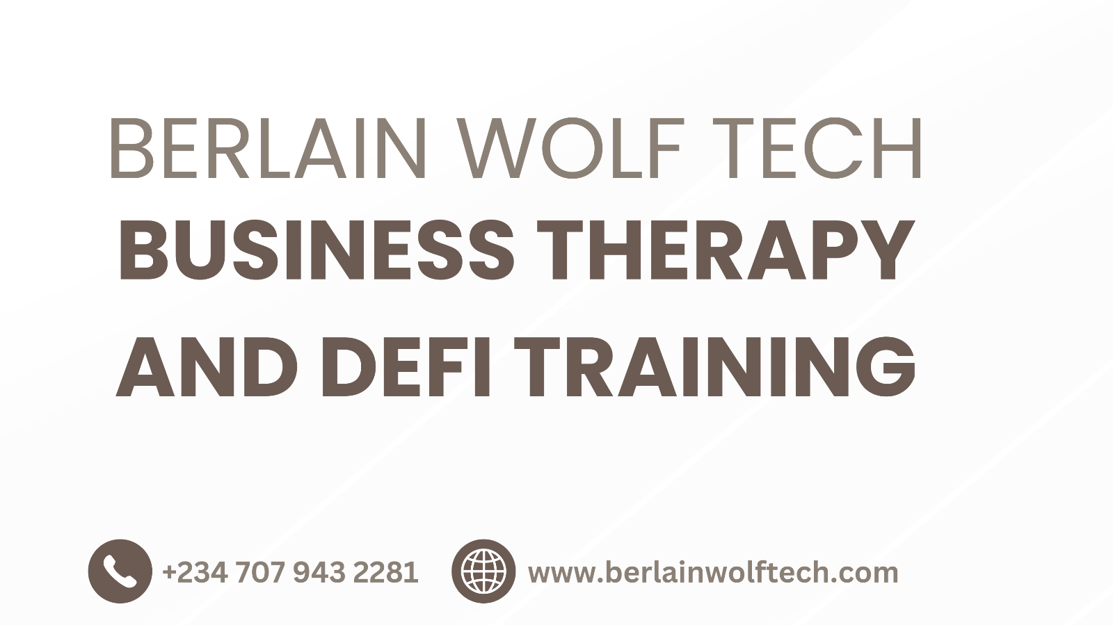 Berlain Wolf Tech Sales Team Reward  (Promoter of the month)