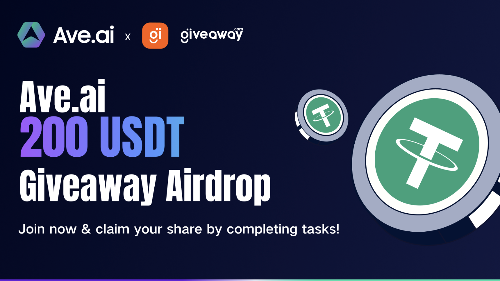 🎉 [200 USDT Giveaway] Join Ave’s New Product Launch Mission! 🚀