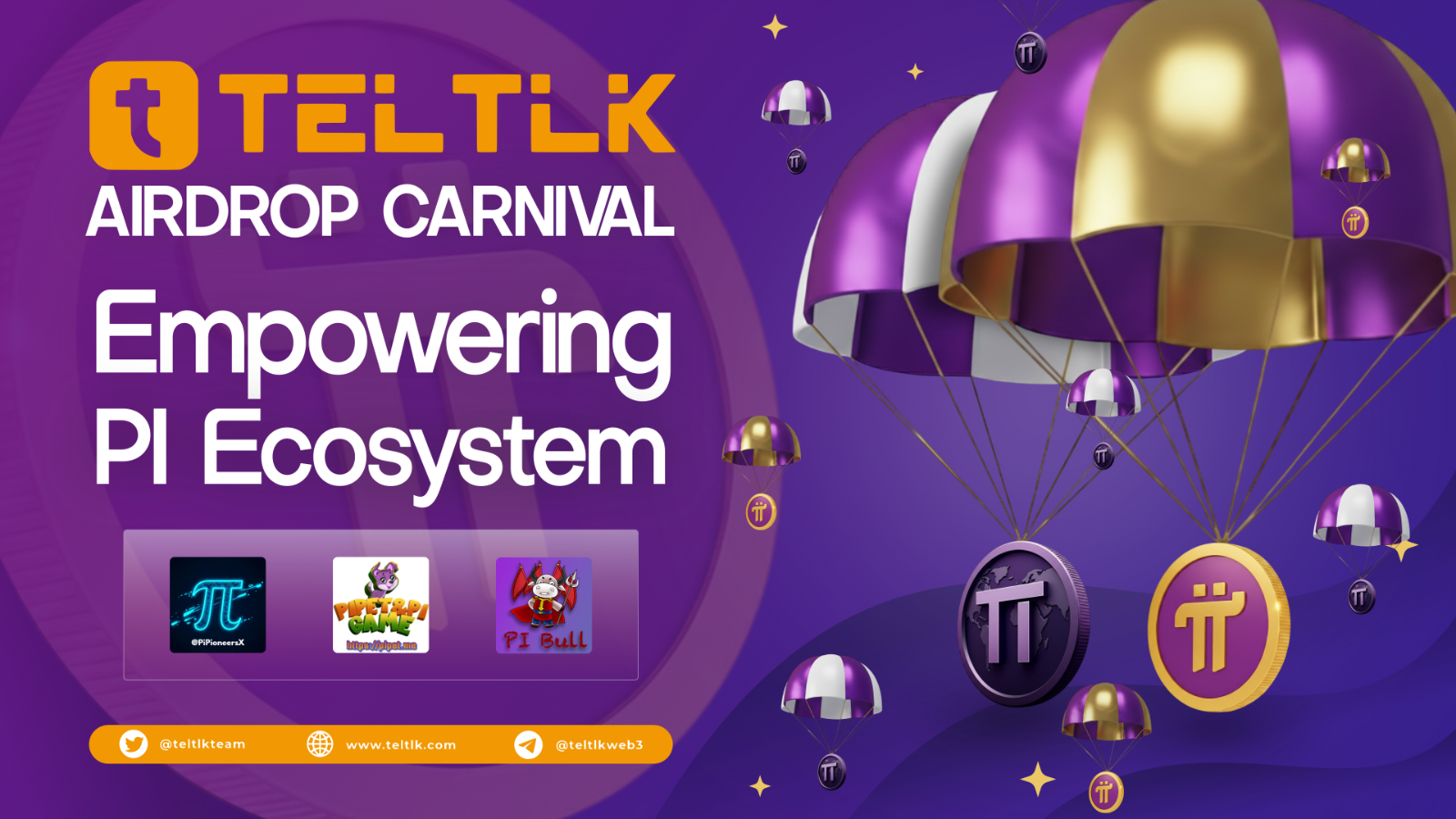 🚀 Teltlk Airdrop Carnival – Win Up to 1000$ worth rewards!