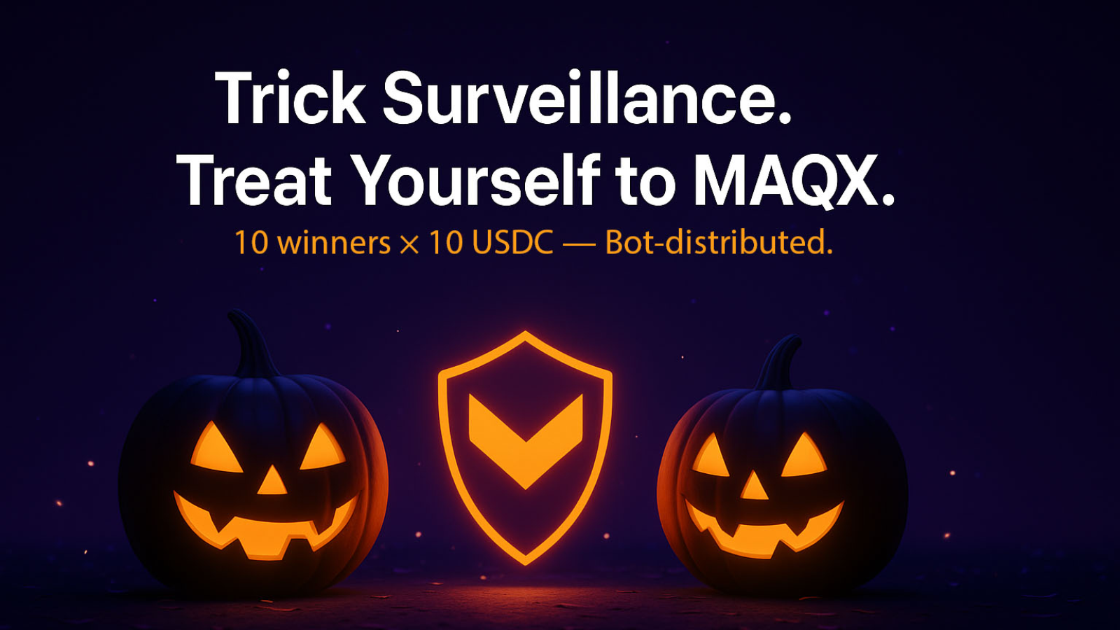 MAQX Halloween Drop – Follow & Win